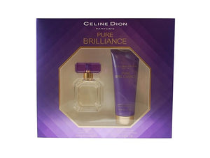 Celine Dion Pure Brilliance Set - For Women-Edt Spray 1 Oz &amp; Body Lotion 2.5 Oz
