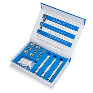 Elitzia 9 Tips 3 Wands Quality Diamond Dermabrasion Replacements Remove Wrinkles Blackheads Fine Lines ETL06A (Aluminium)
