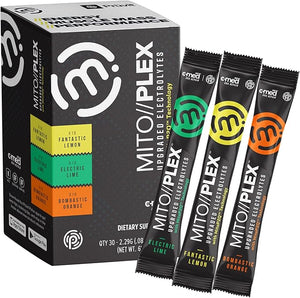 Pruvit MITO//PLEX¢ç Citrus Pack Upgraded Electrolytes with MitoP2Q Technology ? with Pure Therapeutic Ketones for Bones Growth Energy Boost and Immune System