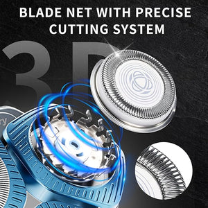 SH71/50 Shaving Heads Compatible with Phili*s Shavers Series S5000 (S5XXX)S7000 (S7XXX) for SH60/70 and SH70/70 (Blue)