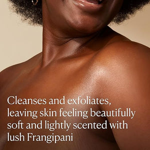 ELEMIS Frangipani Monoi Salt Glow 490g Tropical Body Scrub To Exfoliate &amp Hydrate for Radiant Skin