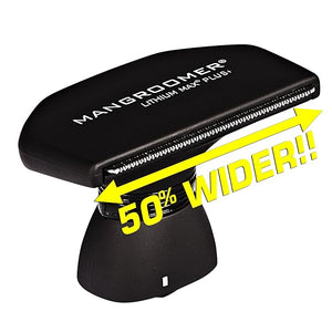 MANGROOMER Lithium Max Plus+ Back Hair Shaver (New 7th Generation) Complete Attachment Head With Shock Absorber Neck &amp; New 50% wider Blade Design