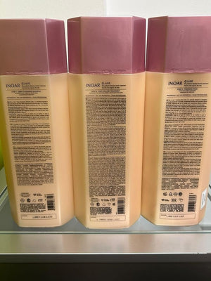 Inoar G.Hair Keratin Smoothing System Set Deep Cleansing Shampoo Smoothing Treatment &amp Finishing Mask with Keratin Shea Butter &amp Coconut Oil 33.8 fl oz Each?