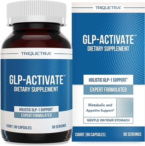 GLP-Activate | Hunger &amp; Metabolism Support - Formulated to Help Support GLP-1 Pathways - Expert Formulated Supplement - 1 Capsule for Balanced Appetite &amp; Metabolic Wellness Daily (90 Servings)