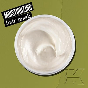 Kiehl's Olive Fruit Oil Deeply Reparative Hair Mask Moisturizing Hair Treatment for Dry &amp Damaged Hair Restores Shine with Avocado Oil &amp Lemon Oil - 8.4 fl oz