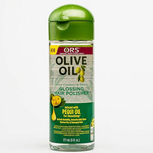 ORS Olive Oil Frizz Control and Shine Glossing Hair Polisher 6 Ounce (Pack of 4)