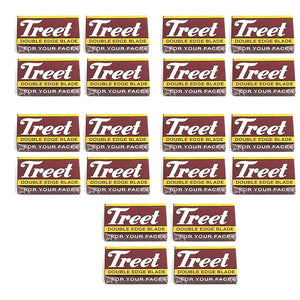Treet Carbon Steel Double Edge Razor Blades 200 blades (20x10)