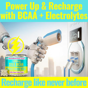 SHIZAM Electrolyte BCAA Gummies: Energy Chews w Electrolytes Branched Chain Amino Acids Potassium Sodium Salt for Runners, Perfect Cycle Support, Salts Mineral Drops Capsule Pills Tablets Supplement