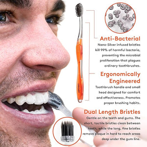 LINHART Smile Collection ?Teeth Whitening Gift Set Include Toothpaste, Whitener Gel, Toothbrush, Lip Balm- Home and Travel Set White Teeth for Women and Man