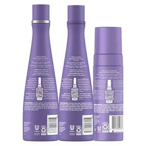 Nexxus HY-VOLUME Weightless Lift Shampoo Conditioner &amp Foam 3 Pack PROTEIN FUSION with Collagen Protein &amp Hyaluronic Acid For Flat &amp Limp Hair for 48 Hours of Volume 13.5 fl oz &amp 5.5