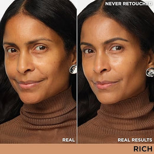 IT Cosmetics CC+ Nude Glow - Medium Coverage Foundation with SPF 40 &amp Brightening Glow Serum Lightweight Skin Tint 2% Niacinamide + Hyaluronic Acid Up to 24H Hydration Normal/Dry Skin - 1.08 f