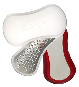 Revlon Pedicure Kit PediExpert Foot File Callus Remover &amp Nail Clipper Nail Care Tools Easy to Use Stainless Steel 3 Piece Set