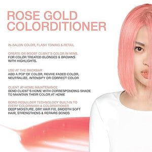 Celeb Luxury Color Depositing Conditioner - Color Refresher with Bondfix Bond Rebuilder Viral and Gem Lites Pairs with Colorwash