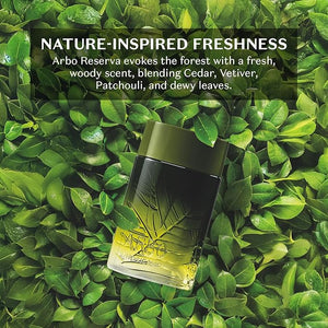 O BOTICARIO Arbo Reserva : Eau de Toilette, Long-Lasting, Caramel &amp; Leather, Men's Cologne Fragrance, 3 Ounce
