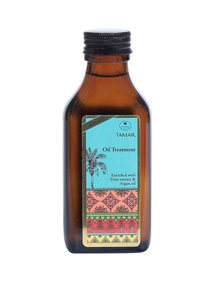 Schwartz Tamar Hair Oil Treatment Enriched with Date Extract Keratin &amp Argan Oil 3.35 oz. /100 ml. HYPOALLERGENIC SLS-FREE PARABEN-FREE CRUELTY FREE