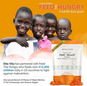 Sugar-Free NAC Gummies (Immune Support Complex) N-Acetyl Cysteine Vitamin C &amp Zinc - Supports Respiratory Health Liver Detox &amp Cleanse Kidney Function NAC Supplement for Kids and Adults -