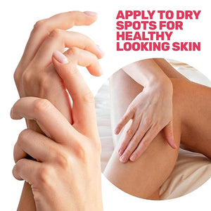 Nourishing Body Oil | Hydrating Squalane Sweet Almond Rose Sandalwood &amp Jasmine Extracts Apricot Kernel Safflower &amp Castor Oils Fast-Absorbing Moisturizer for Dry Skin After Shower Care