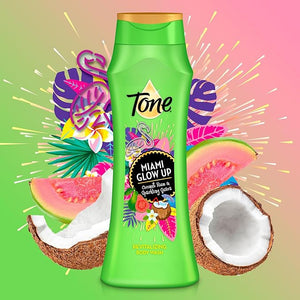 Tone Body Wash Miami Glow Up 16 fl oz (Pack of 6)