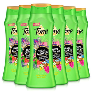 Tone Body Wash Miami Glow Up 16 fl oz (Pack of 6)