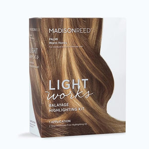 Madison Reed Light Works Balayage Highlighting Kit Creates Natural-Looking Warm Honey Highlights (Palmi - Blonde) Amonia Free Cruelty Free 2 Step Process That Lightens &amp Tones Hair