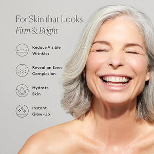 Naked &amp Thriving Super Glow Duo | Illuminate BC+ Serum (30 mL) + Rejuvenate Restorative Face Oil (35 mL) with Argan Oil Sea Buckthorn Oil Bakuchiol and Vitamin C (Set of 2)