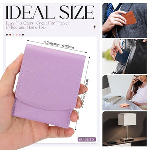 60 Sets Travel Manicure Set Professional Nail Set 7 in 1 Stainless Steel Manicure Kit Grooming Kits Nail Care Tools with Care Tools Beauty Scissors Tweezers Gifts for Christmas(Vintage Color)