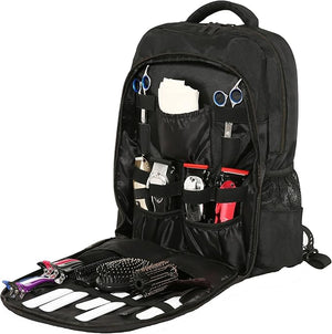 Barbers backpacks for Clippers and Supplies Makeup Backpack Bag Organizer for Hairstylists Large Bookbag for Clippers and Supplies Tools Hairdressers Travel Backpacks
