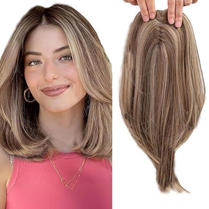 Clip in Hair Pieces for Women Toppers bangs hair clip Thinning Extensions Pieces Wiglets Covers Sparse hair loss