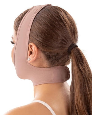 SHAPE CONCEPT Mentonera 318 Powernet Chin Strap for Sleeping Double Chin Reducer High Compression Face Lift Support