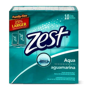 Zest Aqua Soap 5 oz 10 count