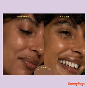 Tower 28 Beauty SunnyDays SPF 30 Tinted Mineral Sunscreen - For Sensitive Skin - 2-in-1 Facial Broad Spectrum UVA/UVB Protection + Foundation ? Shade 50 SUNSET 1 Fl Oz