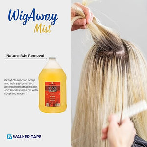 Walker Tape C-22 Solvent Spray for Adhesive - Tape in Extension Remover Spray - Hair Glue Remover Spray - Tape In Remover Spray - Wig Glue Remover - Tape in Hair Extension Remover (Citrus 128 Fl Oz)