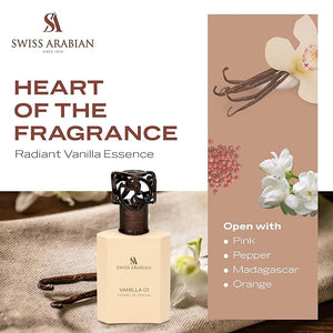 Swiss Arabian Vanilla 01 Extrait De Parfum 75 ml