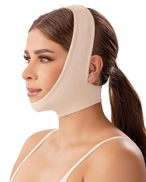 SHAPE CONCEPT Mentonera 318 Powernet Chin Strap for Sleeping Double Chin Reducer High Compression Face Lift Support