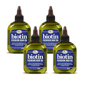 Difeel Premium Biotin Hair Oil 7.1 oz. (PACK OF 4)