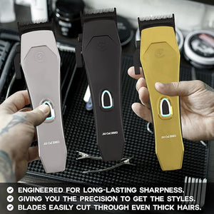 .50 Cal BMG Clipper - Professional Cordless Magnetic Motor Clippers - Quiet Operation Trimmer - Rechargeable Powerful Battery - Easy Zero Gap Cut - Hair Grooming Tool for Men