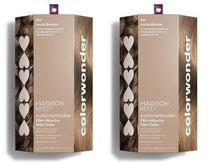 Madison Reed colorwonder Demi-Permanent Hair Color Effortless At-Home Hair Dye Ammonia-Free Cruelty-Free Iconic Bronde (8AG Dark Beige Bronde) Pack of 2