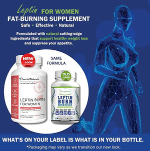 Power By Naturals Leptin Supplements for Weight Loss for Women ? Weightloss Supplements Women with African Mango Green Tea &amp Apple Cider Vinegar ? 60 Capsules