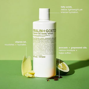 MALIN+GOETZ Vitamin B5 Body Moisturizer &amp Lotion Lightweight Fast-Absorbing Hydration with Pro-Vitamin B5 and Fatty Acids Softens and Soothes Skin Vegan Cruelty-Free (Various Sizes)