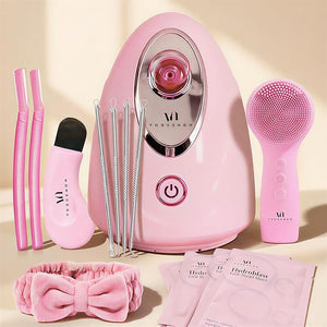 Noa Facial Steamer Spa Kit with Complimentary 15 Skin Care Tools | Face Steamer with Humidifier Mode | Self Care Spa Gifts Birthday Gifts for Women Christmas Gifts for Women