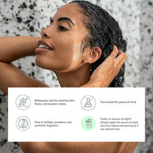 Dermazen Cleansing Scalp Therapy Shampoo for Seborrheic Dermatitis, Reduce Flakes, Soothe Itching and Improve Scalp Health