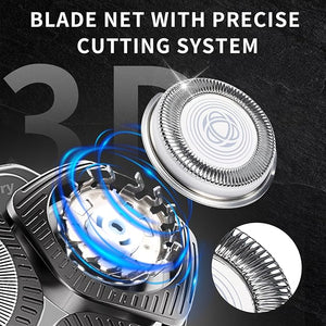 SH71/50 Shaving Heads Compatible with Phili*s Shavers Series S5000 (S5XXX)S7000 (S7XXX) for RQ12/70 RQ12/60 SH60/70 and SH70/70 (grey)