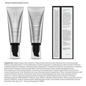 Buttah Skin Awakening Eye Cream for Dark Circles and Puffiness - Anti Aging Eye Care Cream - Eye Cream For Wrinkles - Nourishing and Hydrating Under Eye Treatment with Natural Ingredients