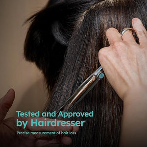 K9 6.5" Hair Scissors for Slide Cutting ? Creating Clean, Defined Lines for a Polished haircut, Handcrafted, Ergonomic Handle, Barber Shears Made with Premium VG10 Steel for Superior Durability