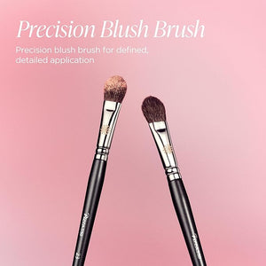 Piccasso 23 Small Blusher Brush ? Precise Makeup Brush for Cheeks Nose and Chin Soft Squirrel &amp Horse Hair for Delicate Application Detail Face Brush for Daily Use Korean Professional Beauty