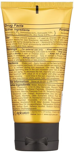 epicuren DISCOVERY X-treme Cream Propolis Sunscreen SPF 45+, Yellow, 2.5 Fl Oz