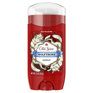 Old Spice Deodorant for Men Wolfthorn Scent Wild Collection 3 oz (Pack of 3)