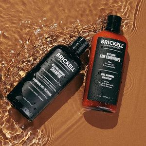 Brickell Men¡¯s Daily Relieving Hair Care Routine Dandruff Shampoo and Conditioner Set For Men All Natural and Organic Scented