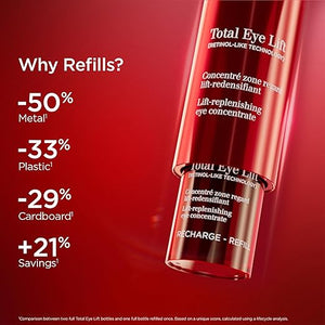 Clarins NEW Total Eye Lift | Anti Aging Eye Cream | Targets Wrinkles, Crow's Feet, Dark Circles and Puffiness For a Visible Eye Lift in 30 Seconds | REFILLABLE