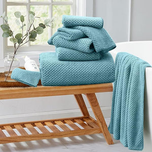 8 Piece Bathroom Towel Set |2 Oversized Large Bath Towels Sheet2 Hand Towels and 4 Washcloths| 600GSM Ultra Soft Luxury Premium Towel Set Highly Absorbent Quick Dry Hotel Towel CollectionTurquoise